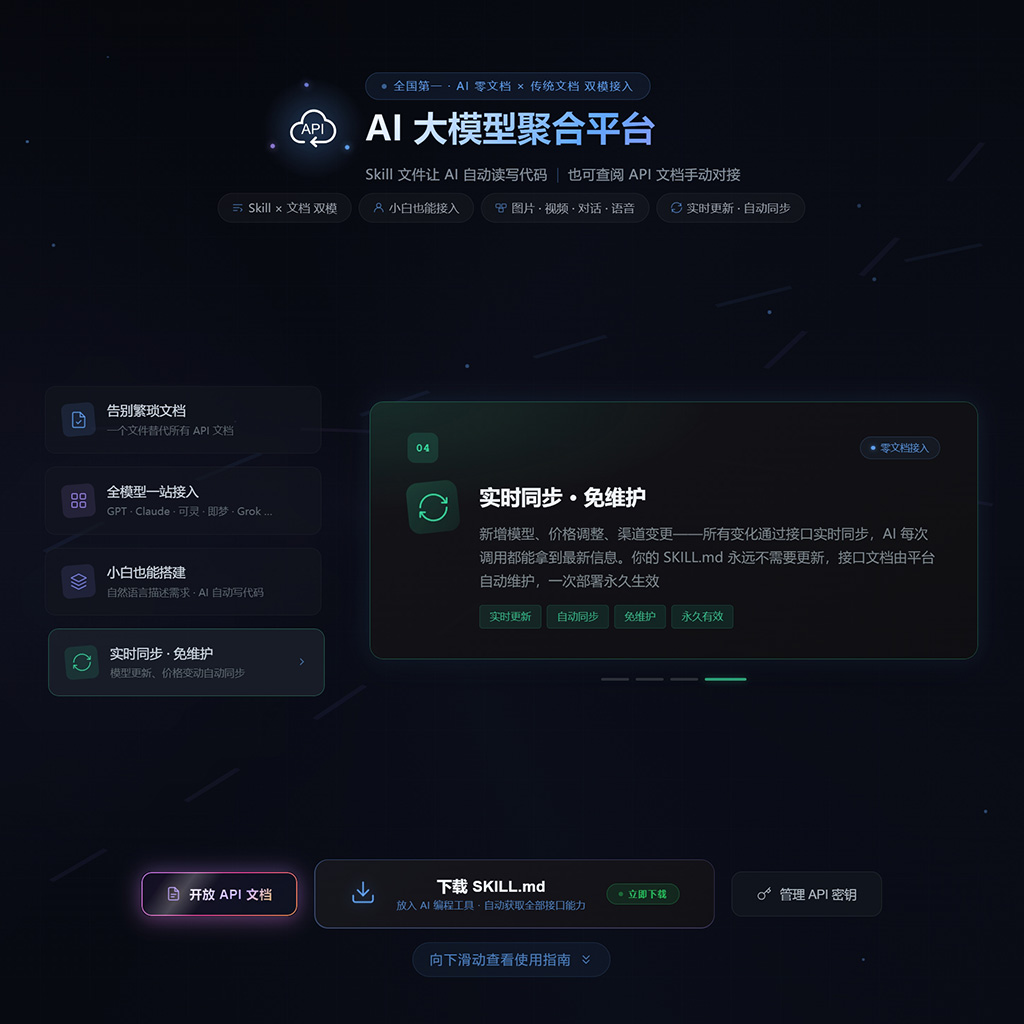 后台API接口与算力控制台